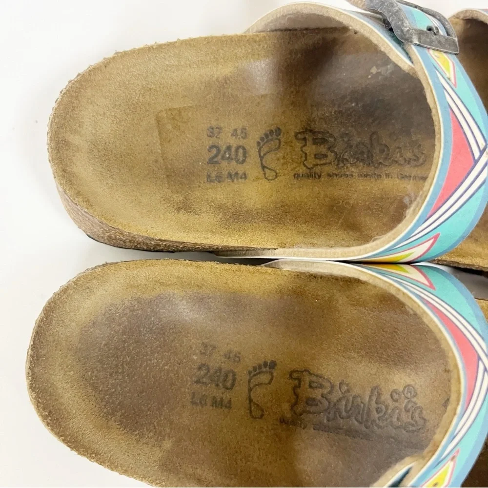 Birkenstock Arizona Aztec Slip On Sandals Size 6 - Picture 2 of 6